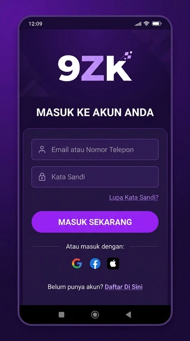 Panduan Masuk Akun 9zk untuk Pengguna Android