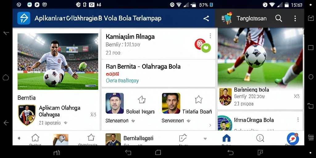 Tampilan antarmuka aplikasi T6 yang informatif dan menarik.
