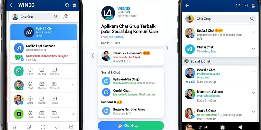 Tampilan antarmuka WIN33 yang ramah pengguna dan interaktif.